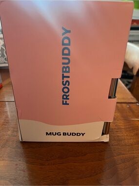 FrostBuddy Pink Mug Buddy - Insulated Pink Beverage Sleeve